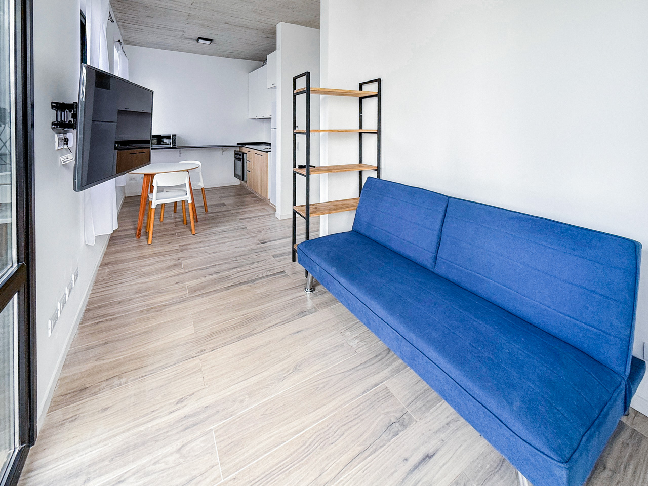 Forest-View Suite Living Area with Sofa